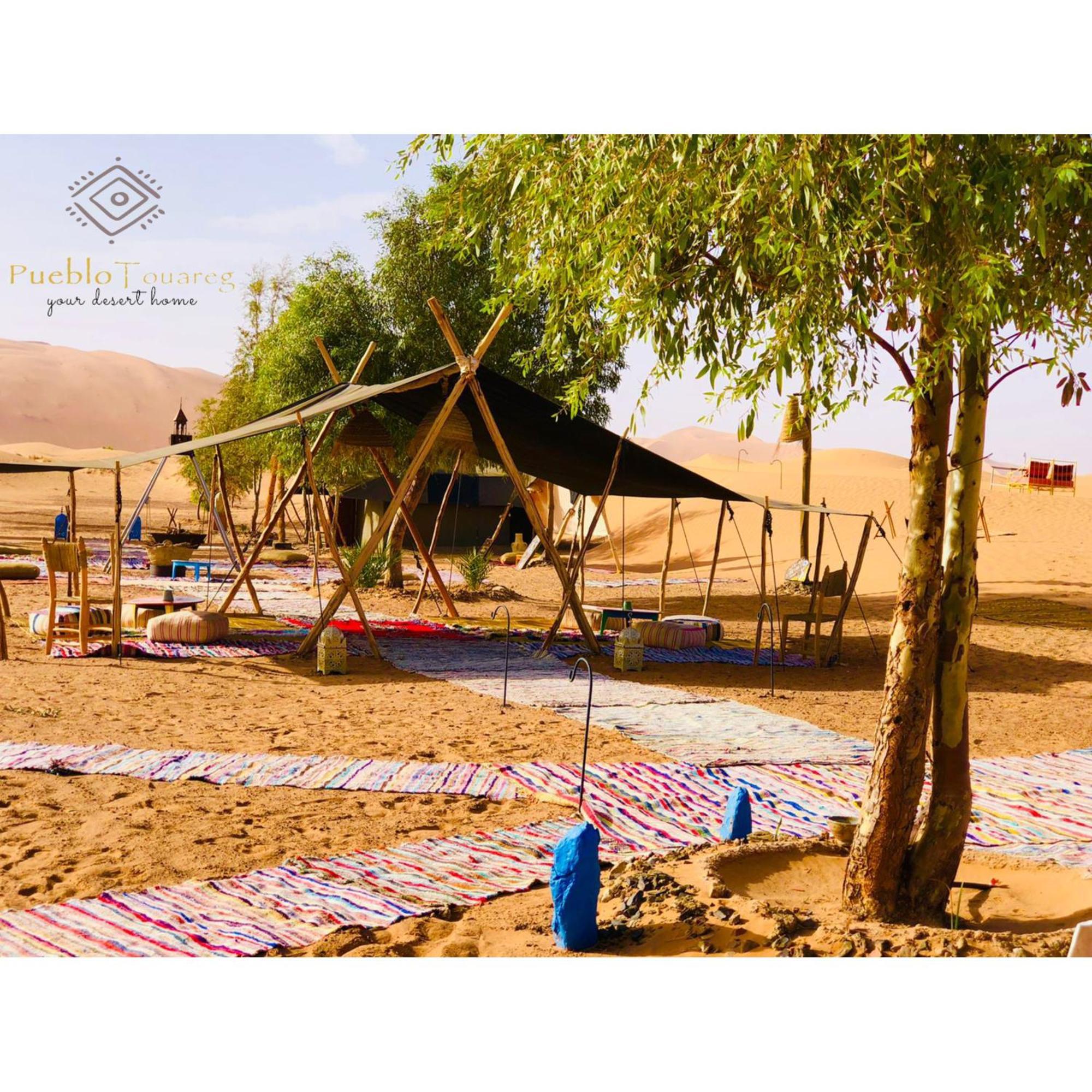 Pueblo Touareg - Private Tents メルズーガ エクステリア 写真